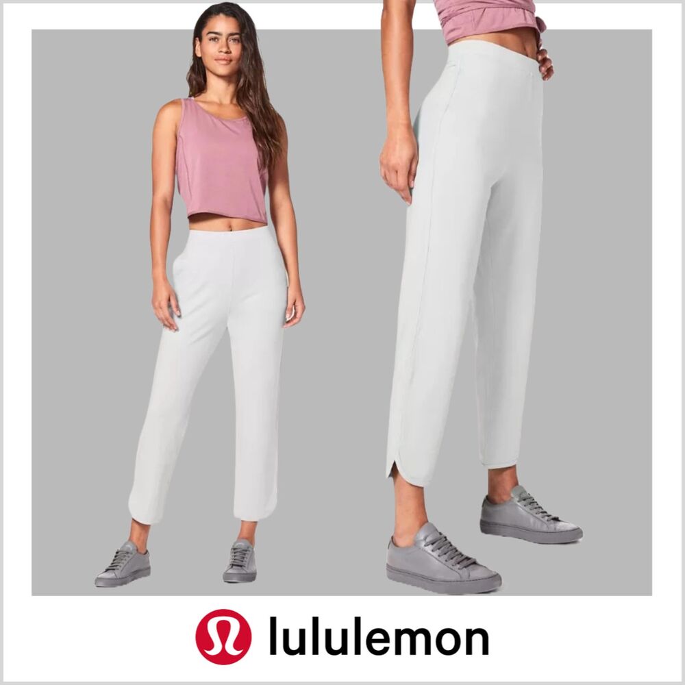 lululemon athletica Whiteish Ankle Pants
